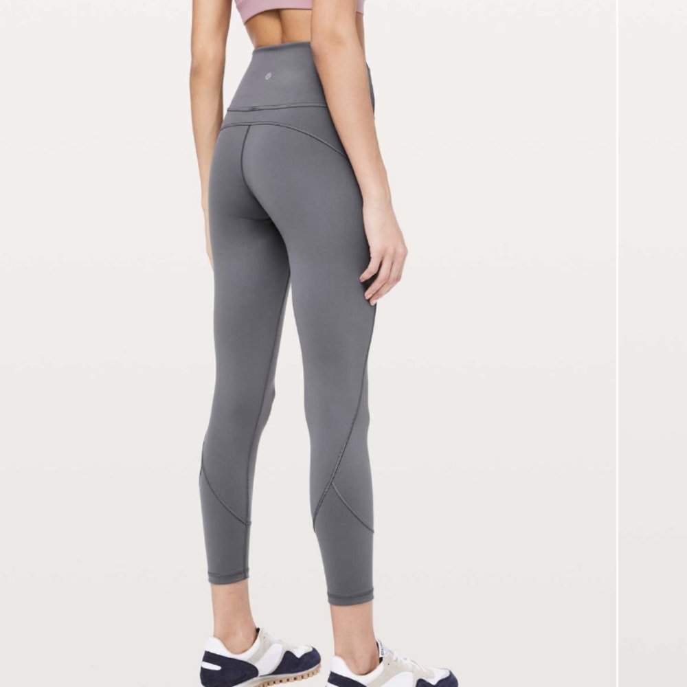 Lululemon In Movement 7/8 Tight  *Everlux 25" Titanium